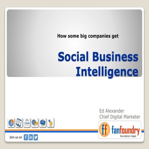 Social Business Intelligence