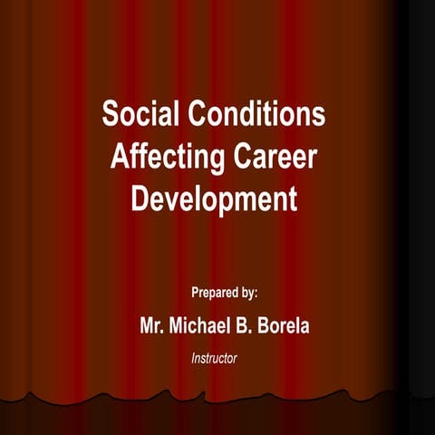 Social Conditions Affecting Career Development.ppt