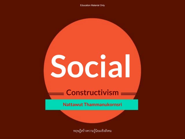 Social constructivism