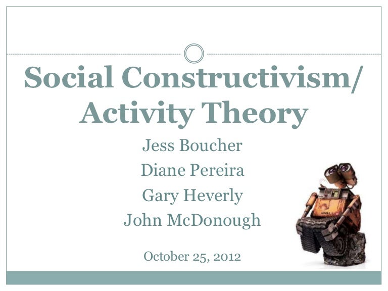 social constructivism and social constructionism