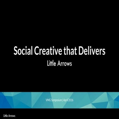 Social Creative that Delivers
