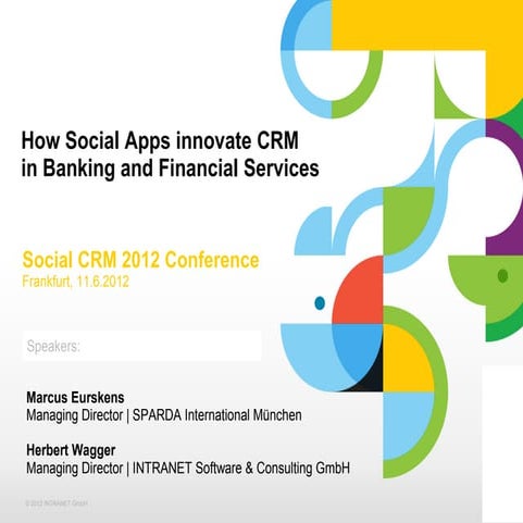 Social CRM 2012 Frankfurt - SPARDA International