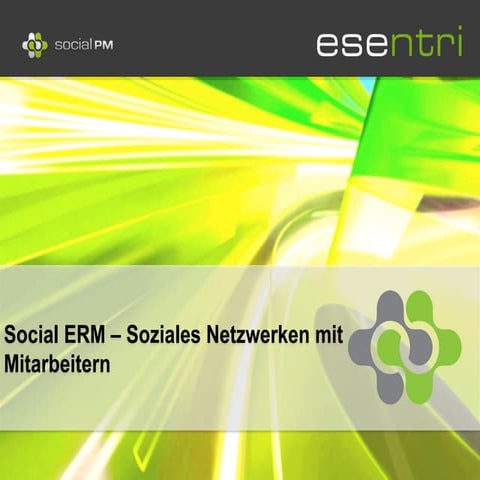 Social crm forum 2012   05 - michael krebs - esentri - social erm - soziales ...