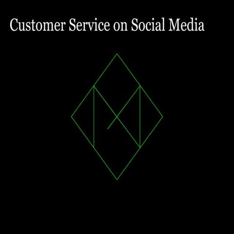 Social customer service