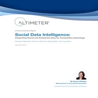 [Report] Social Data Intelligence, ...