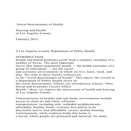 The state of homelessness in Los Angeles County | PDF