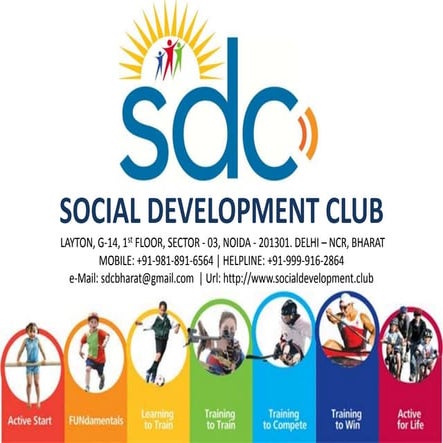 ABOUT SOCIAL DEVELOPMENT CLUB