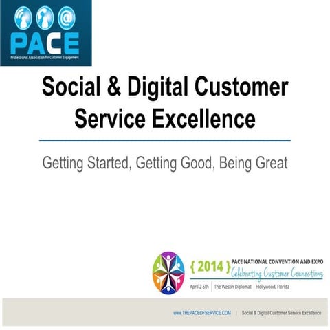 Social and Digital Service Excellence - PACE Association 