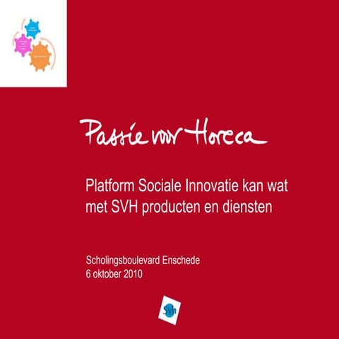 Sociale Innovatie 06102010