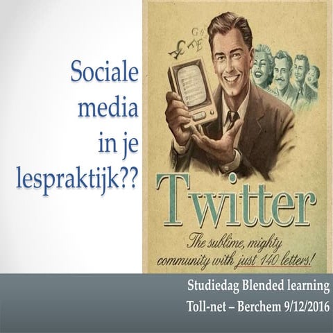 Sociale media op studiedag Tollnet