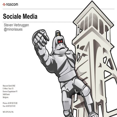 Sociale Media bij Nascom (ICT Loket workshop)