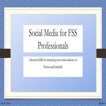 Social enablement fss part 2 final