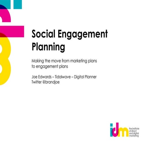 Social engagement planning