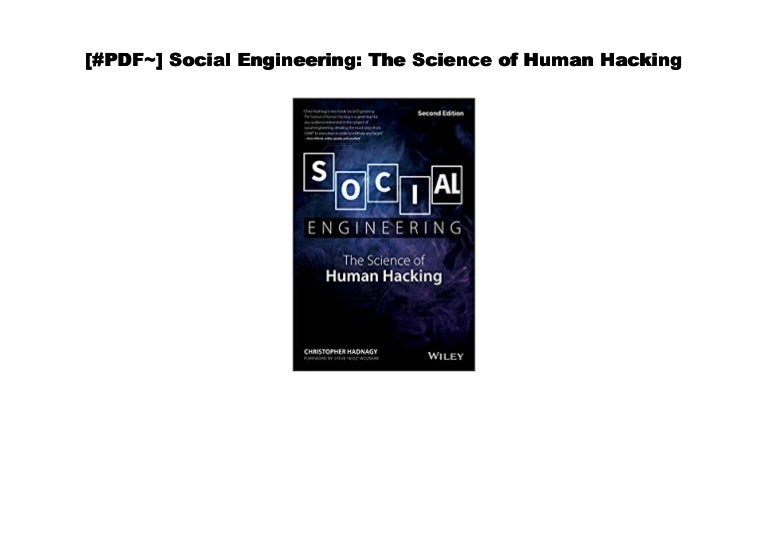 Social Engineering The Science Of Human Hacking Download Social Engineering The Science Of Human Hacking Download