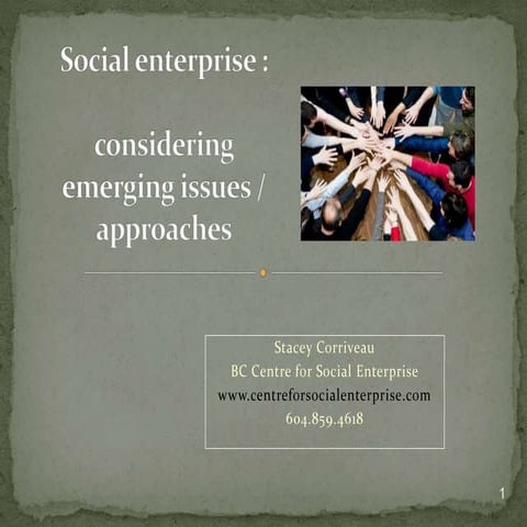 Social enterprise