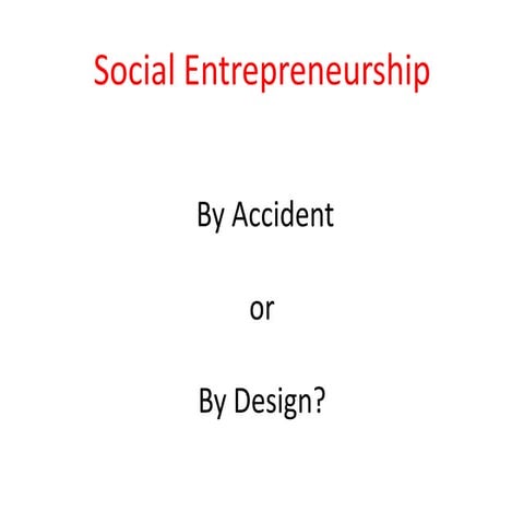 SocialenterpriseIntroforEFMD