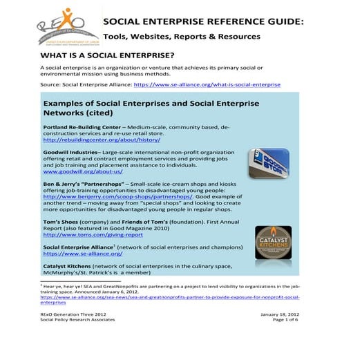 Social enterprise webinar resource guide final2