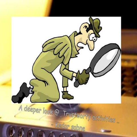 Social Enterprises: Trustworthy practices by Kedar Sabne