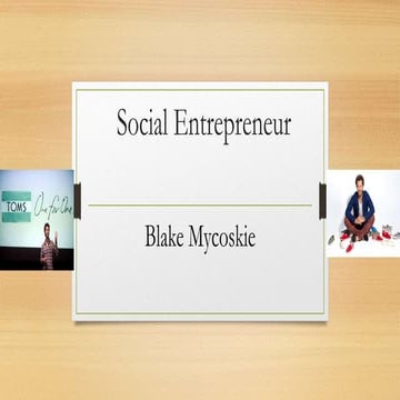 Social entrepreneur