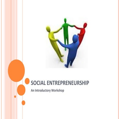 Introduction to Social Entrepreneurship