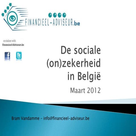 Sociale (on)zekerheid in België (2012)
