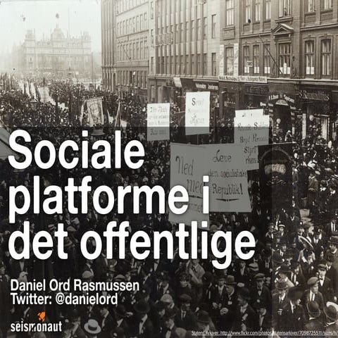 Sociale platforme i det offentlige