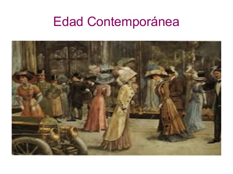 Edad Contemporánea