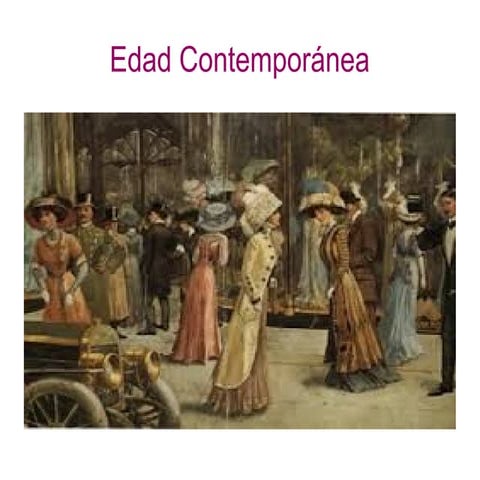 Edad Contemporánea