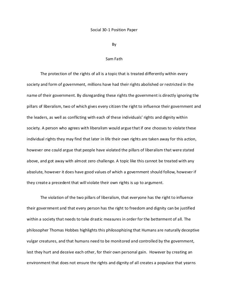 social class essay