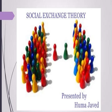 social exchange theory by huma javed bbbb