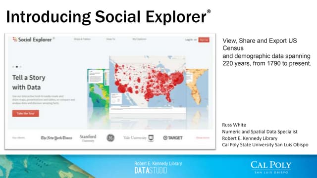 Introducing Social explorer