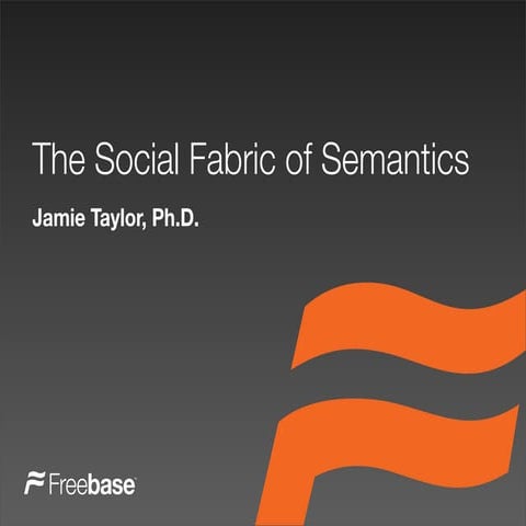 Social Fabric of Semantics - SemTech 2010