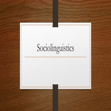 Social factors, dimensions and explanations
