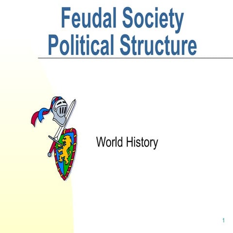 (Social) Feudalism