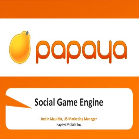 Social Game Engine