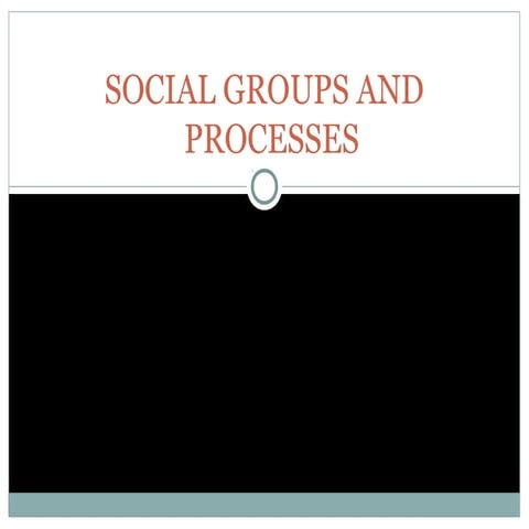 social groups presentation in nursing and its importance