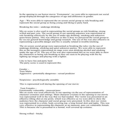 Social group question (1)