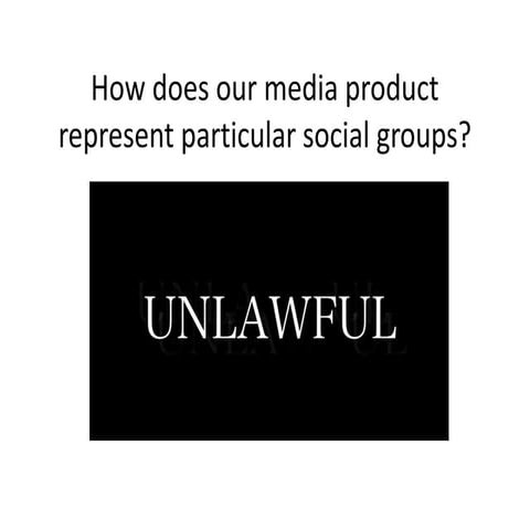 Social group Unlawful
