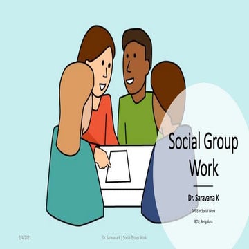 Social Group Work Imran Ahmad Sajid