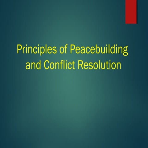 Conflict of values (Types of value conflicts) | PDF
