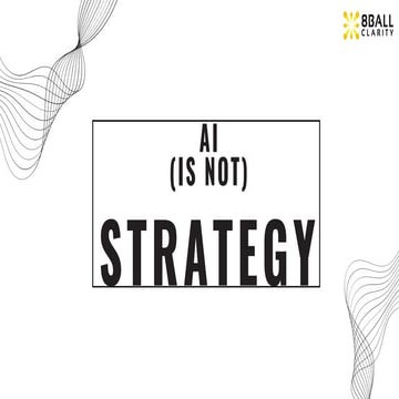 AI (IS NOT) Strategy - Julie Lavergne - SocialHRCamp Ottawa 2024