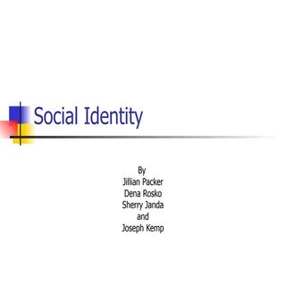 Social Identity