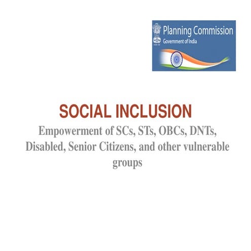 Empowerment of Minorities in the 12th Plan (2012 - 2017) | PDF