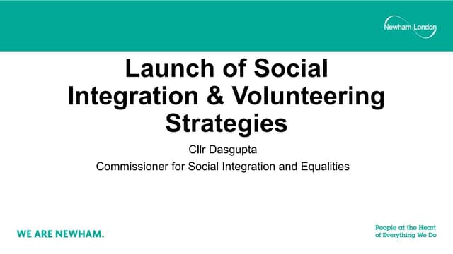 Social Integration Strategy