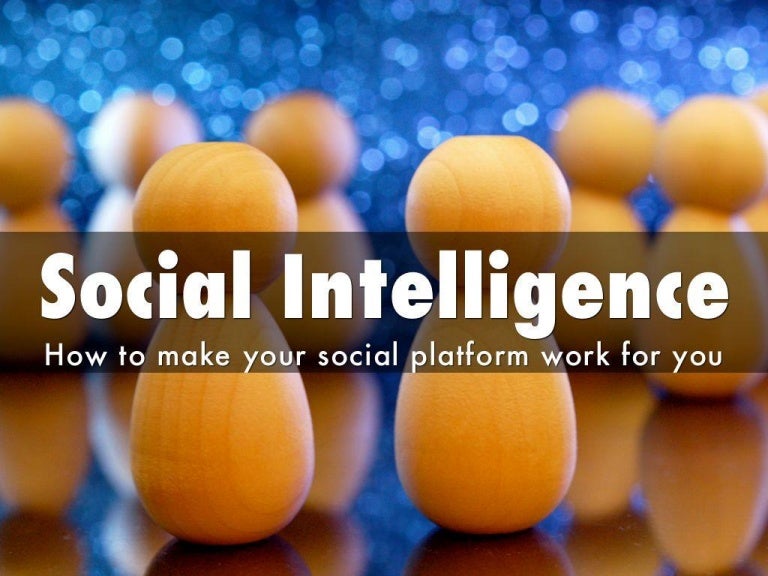 Social Intelligence