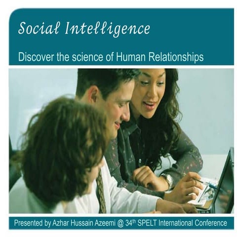 Workshop on Social intelligence