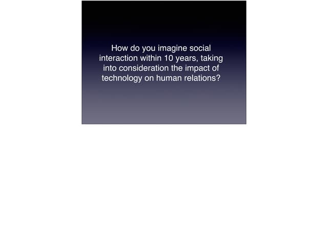 Social interaction