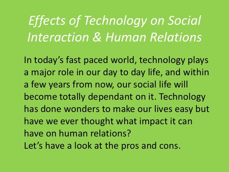 What is social interaction?