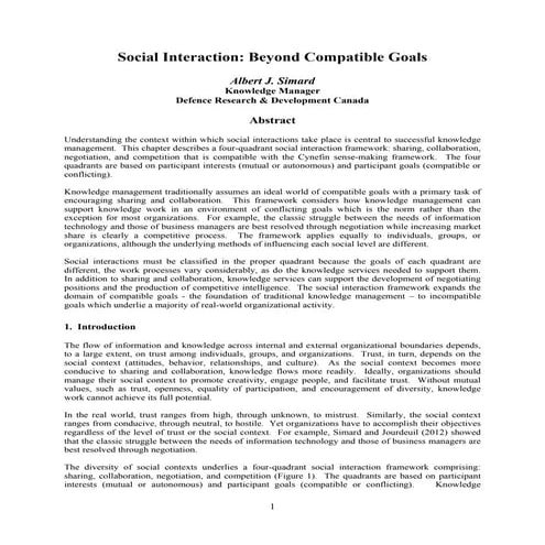 Social interaction 17