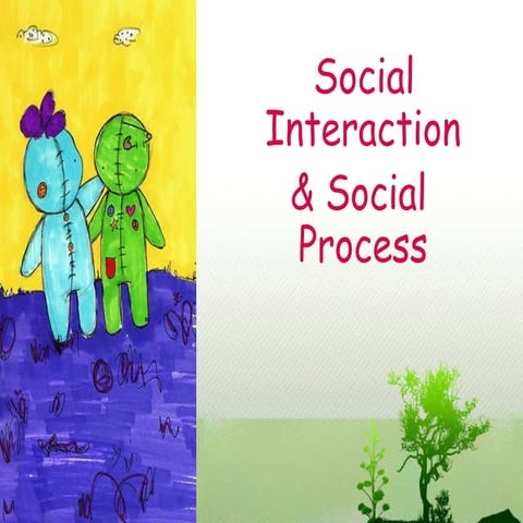 Social interaction and social... process